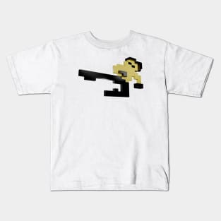8-bit Bruce Lee in 3D Kids T-Shirt